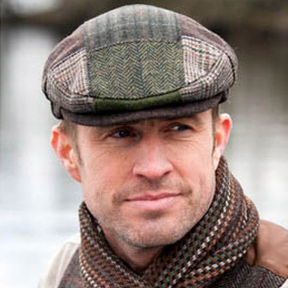 Trinity Flat Cap - Patchwork Original - Size Small - Brand new never worn!
